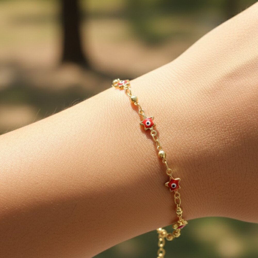 "Trendy Handmade Bracelet – A Stylish Gift for Women & Girls, MAR092145